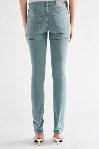 Pantalon slim - Bleu gris