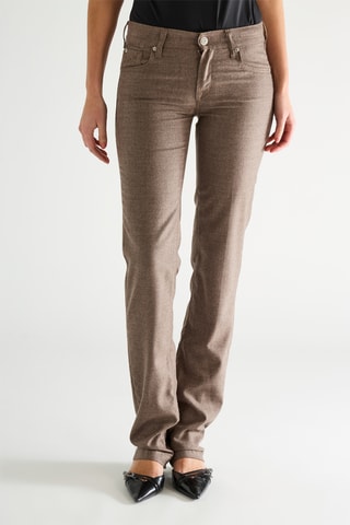 Pantalon en laine - Marron
