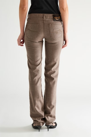 Pantalon en laine - Marron