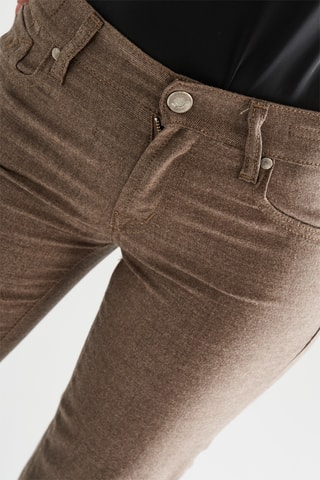 Pantalon en laine - Marron