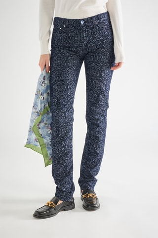 Pantalon slim - Bleu