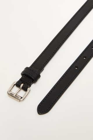 Ceinture en cuir - Noir