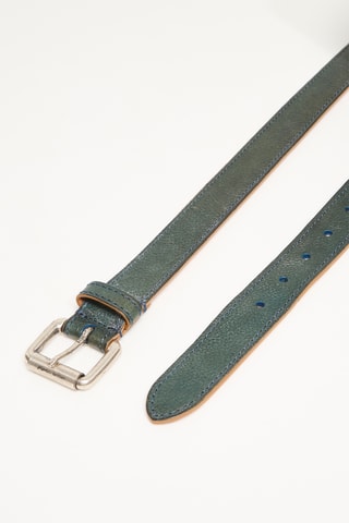Ceinture en cuir - Vert