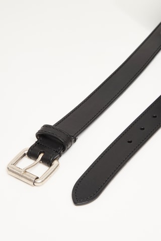 Ceinture en cuir - Noir