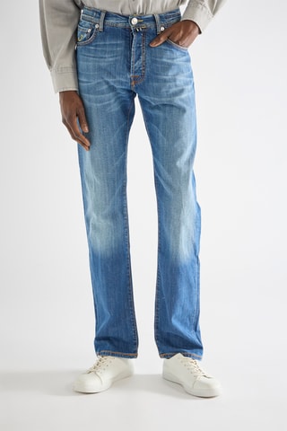 Jean en lin - Bleu clair