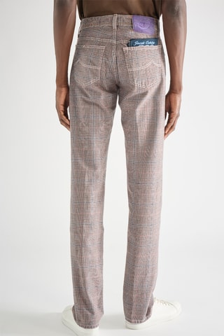 Pantalon - Marron et beige