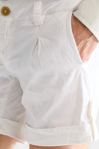 Short en lin - Blanc