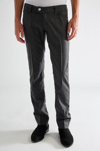 Pantalon en laine - Gris