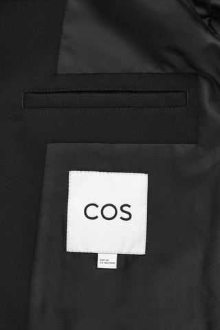 Veste de costume en laine - Noir