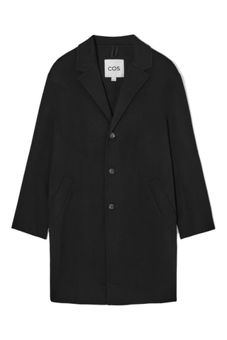 Manteau en laine - Noir