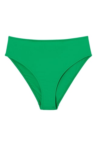 Bas de maillot taille haute - Vert