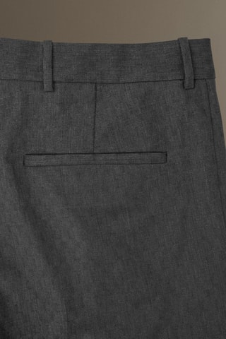 Pantalon en laine - Gris foncé