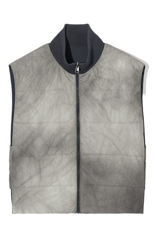 Gilet sans manches réversible - Gris