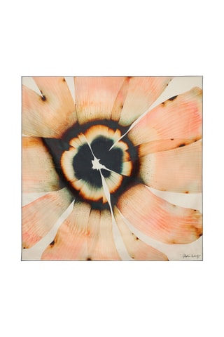 Carré en soie - Orange