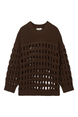 Pull en laine - Marron