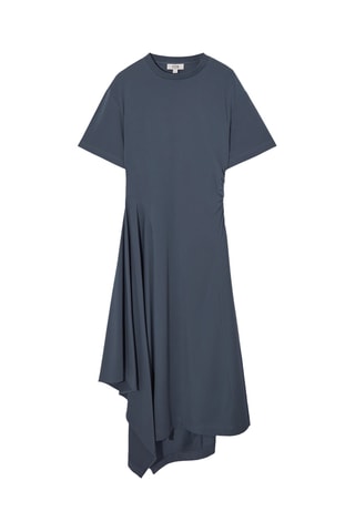 Robe longue - Bleu-gris