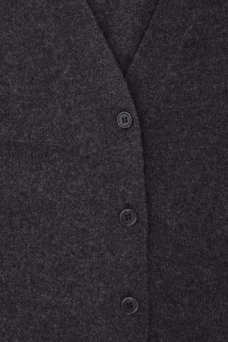 Gilet en cachemire - Gris foncé chiné