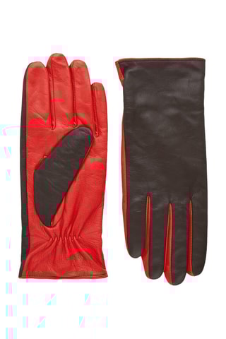 Gants en cuir de chèvre - Rouge
