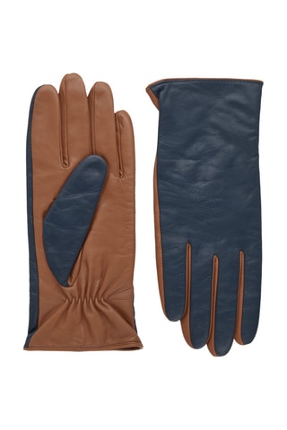 Gants en cuir de chèvre - Bleu