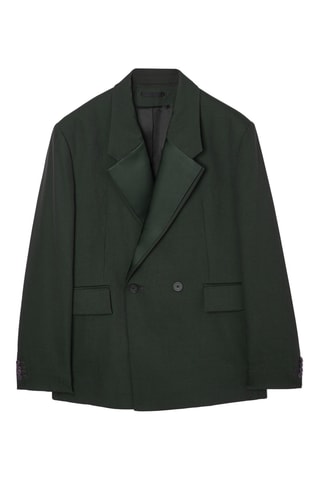 Veste en laine - Vert foncé