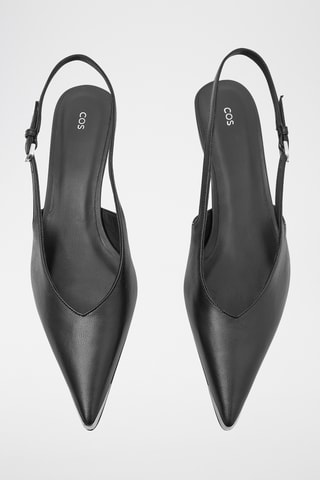 Escarpins en cuir - Noir