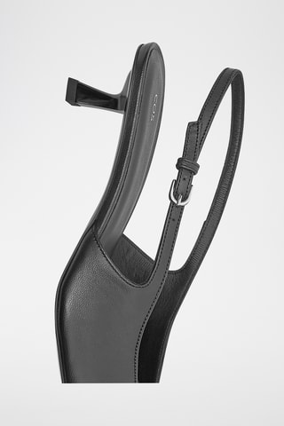 Escarpins en cuir - Noir