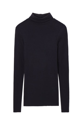 Sous-pull en mérinos - Bleu marine - COS