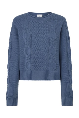 Trui Inma - Petrolblauw