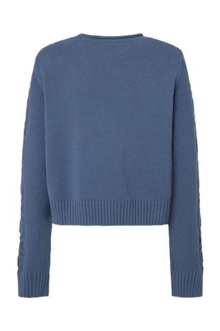 Trui Inma - Petrolblauw