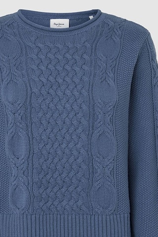 Trui Inma - Petrolblauw