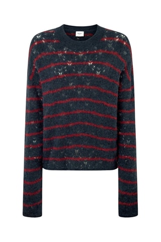 Wollen en Alpacawollen Trui Heven - Marineblauw