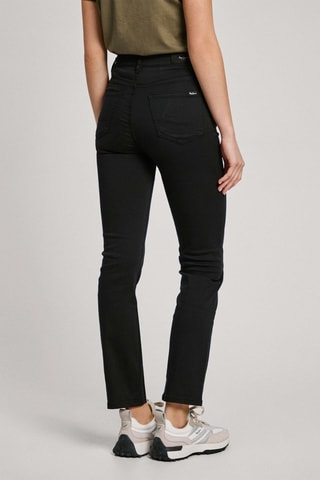 Broek met Hoge Taille Tessa - Zwart