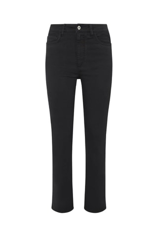 Broek met Hoge Taille Tessa - Zwart