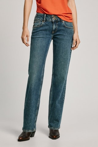 Jeans Straight - Blauw