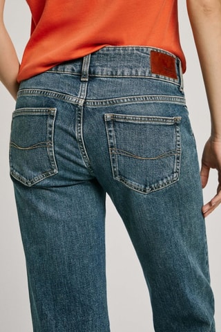 Jeans Straight - Blauw