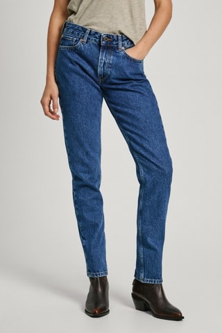 Jeans Straight - Blauw