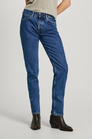 Jeans Straight - Blauw