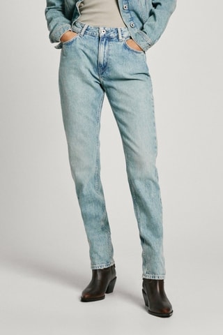Jeans Straight - Blauw
