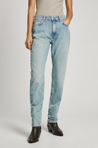 Jeans Straight - Blauw