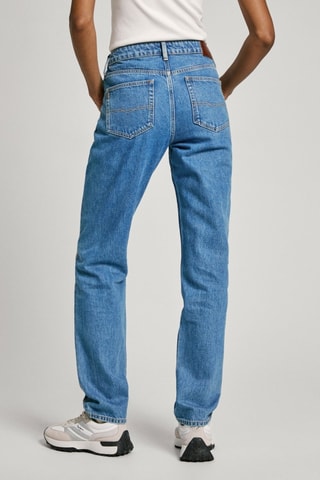 Jeans Straight Craft - Blauw