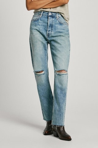 Jeans Straight - Blauw