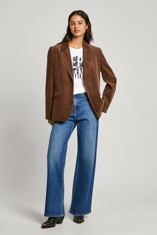 Velours Jasje Cara - Bruin