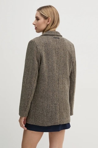 Wollen Jasje Camm - Beige