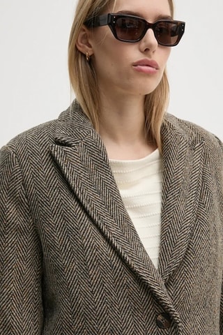 Wollen Jasje Camm - Beige