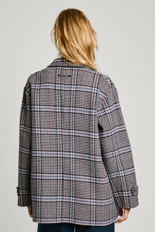 Wollen Jasje Belinda - Zwart en Lichtgrijs