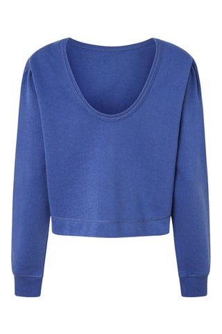 Top Eleanor - Pauwblauw