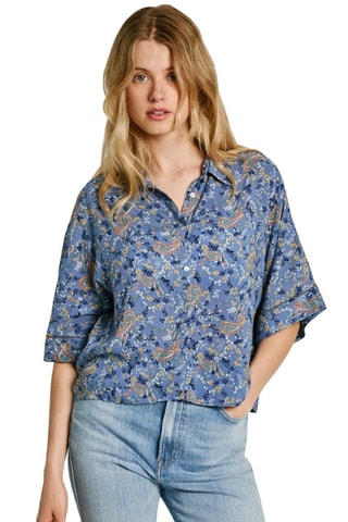 Blouse Mery - Marineblauw