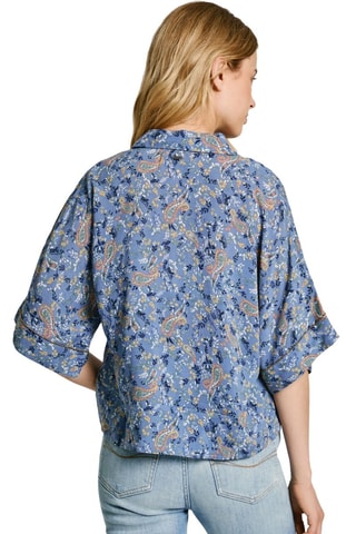Blouse Mery - Marineblauw