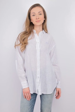 Linnen Blouse Polly - Wit