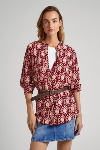 Blouse Gasha - Bordeauxrood